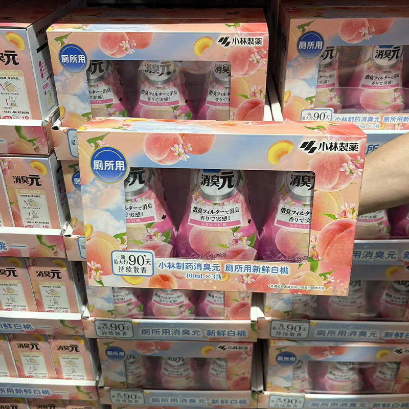 小林制药厕所用除臭元清新消臭