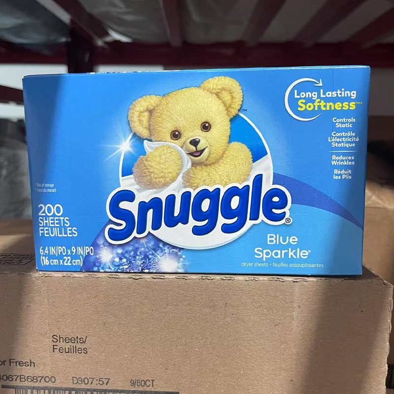美国Snuggle蓝光香型衣物柔顺片
