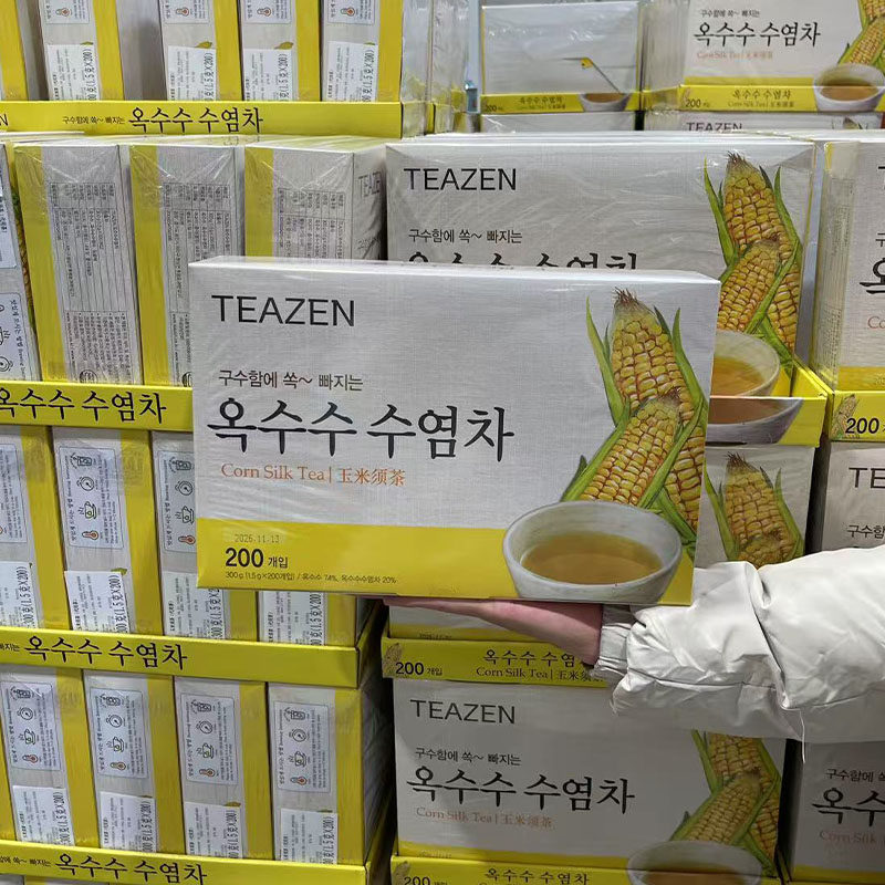 Costco代购韩国TEAZEN玉米须茶