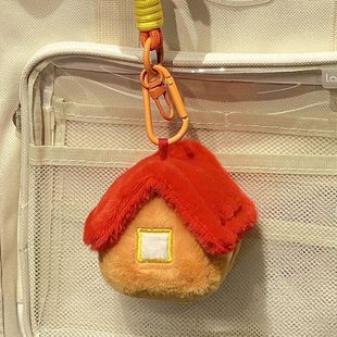 十个勤天周边创意土地庙毛绒玩偶钥匙扣挂件diy小挂饰包配件送礼