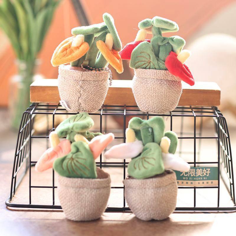 可爱萌多肉盆栽小挂件毛绒玩具公仔卡通包包挂饰钥匙扣布娃娃玩偶,玩具/童车/益智/积木/模型,毛绒/玩偶/公仔/布艺类玩具,淘宝优惠券,粉丝福利购,淘宝优惠卷