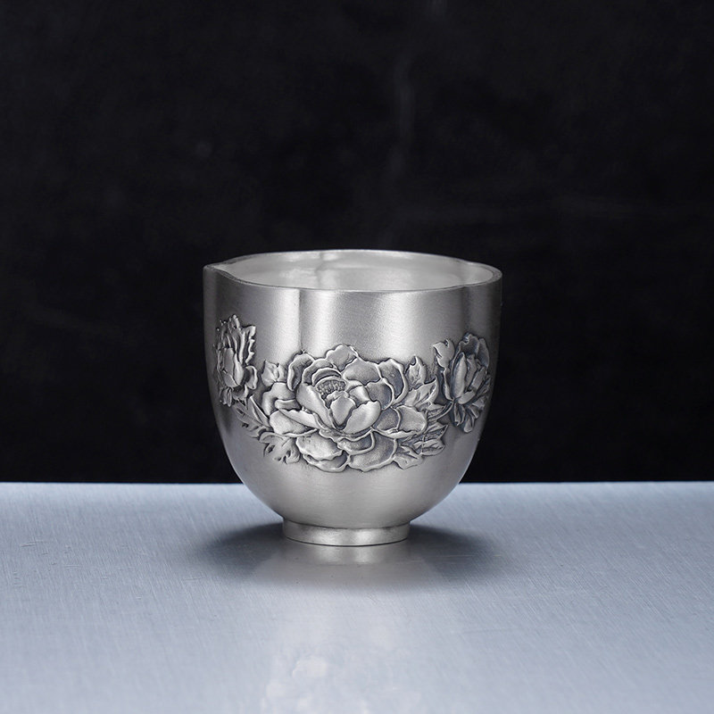 子佩集S999【如意】酒杯【BX0460550-2】纯银酒具