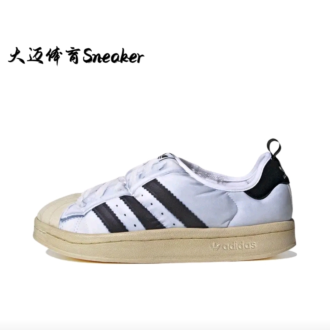 adidas originals Puffylette 防滑耐磨缓震防水透气棉鞋面包鞋