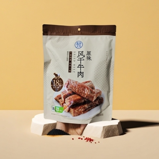 盒马MAX代购 内蒙古原味风干牛肉麻辣牛肉干零食400g独立包装