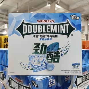 开市客代购绿箭劲酷小冰箭薄荷糖茉莉冰茶味双倍薄荷清凉硬糖零食