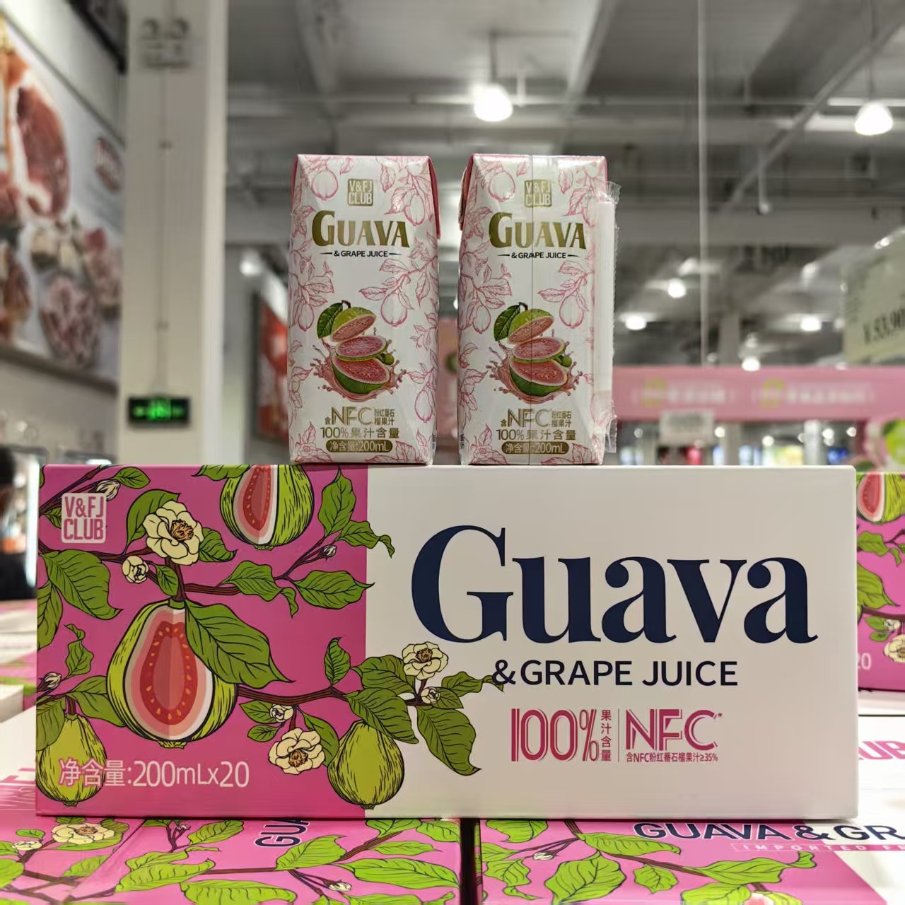 开市客代购泰国进口唯芙卡番石榴葡萄混合果汁非浓缩还原石榴汁,咖啡/麦片/冲饮,果味/风味/果汁饮料,淘宝优惠券,粉丝福利购,淘宝优惠卷