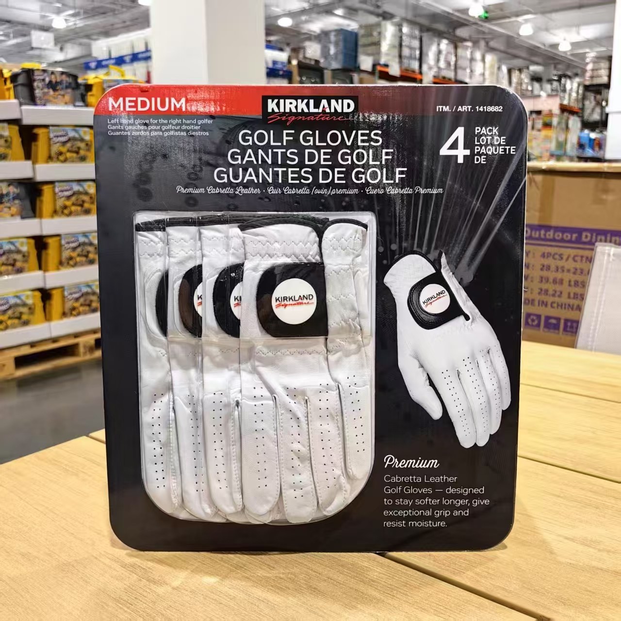 Kirkland科克兰高尔夫球手套