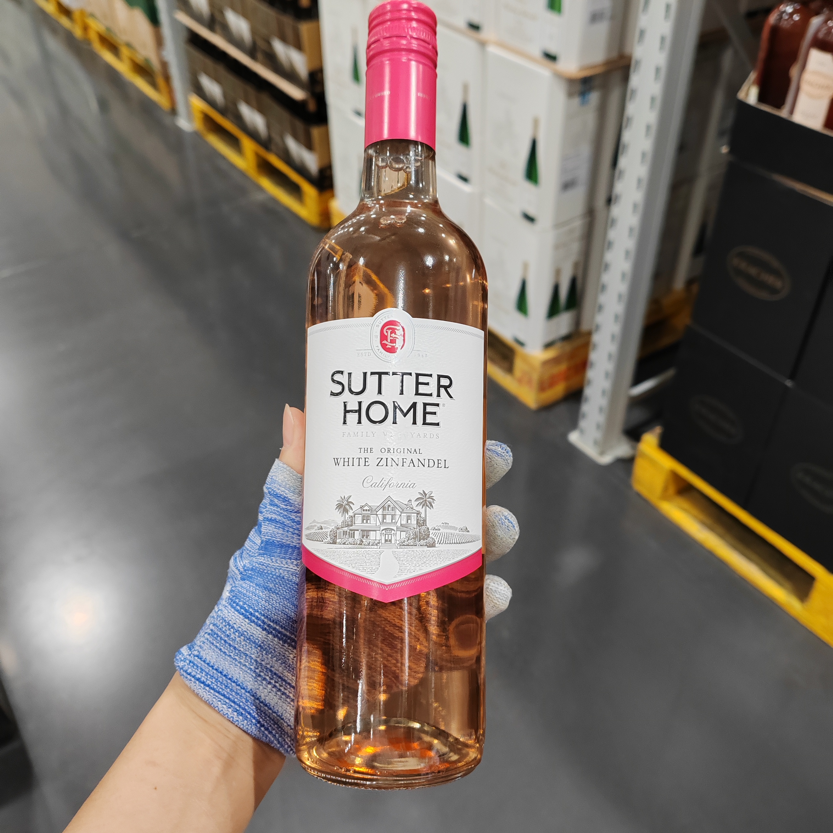 【美国】仙粉黛桃红葡萄酒半甜