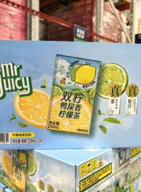 双柠鸭屎柠檬茶250ml*24