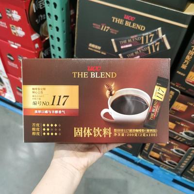 UCC117速溶咖啡2g*100条