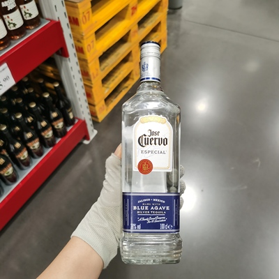 豪帅快活银标龙舌兰酒蒸馏酒1L