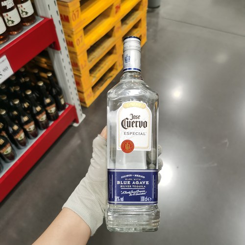 豪帅快活银标龙舌兰酒蒸馏酒1L
