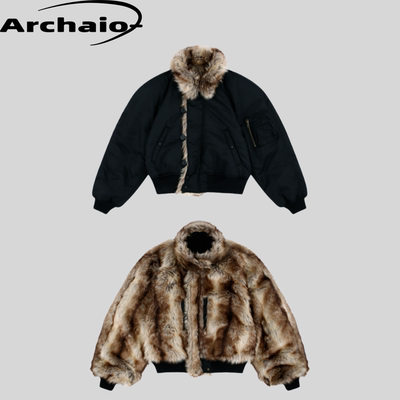 ProtocolIndex双面穿皮草棉服