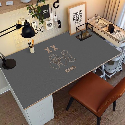 潮牌暴力熊拍照桌垫好打理