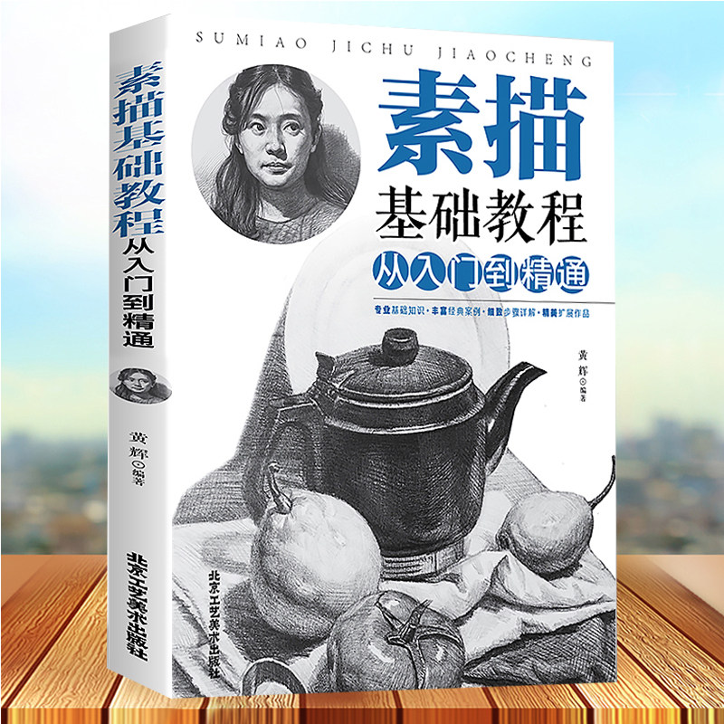素描基础教程从入门到精通 绘画素描教程书入门自学零基础书籍 图文