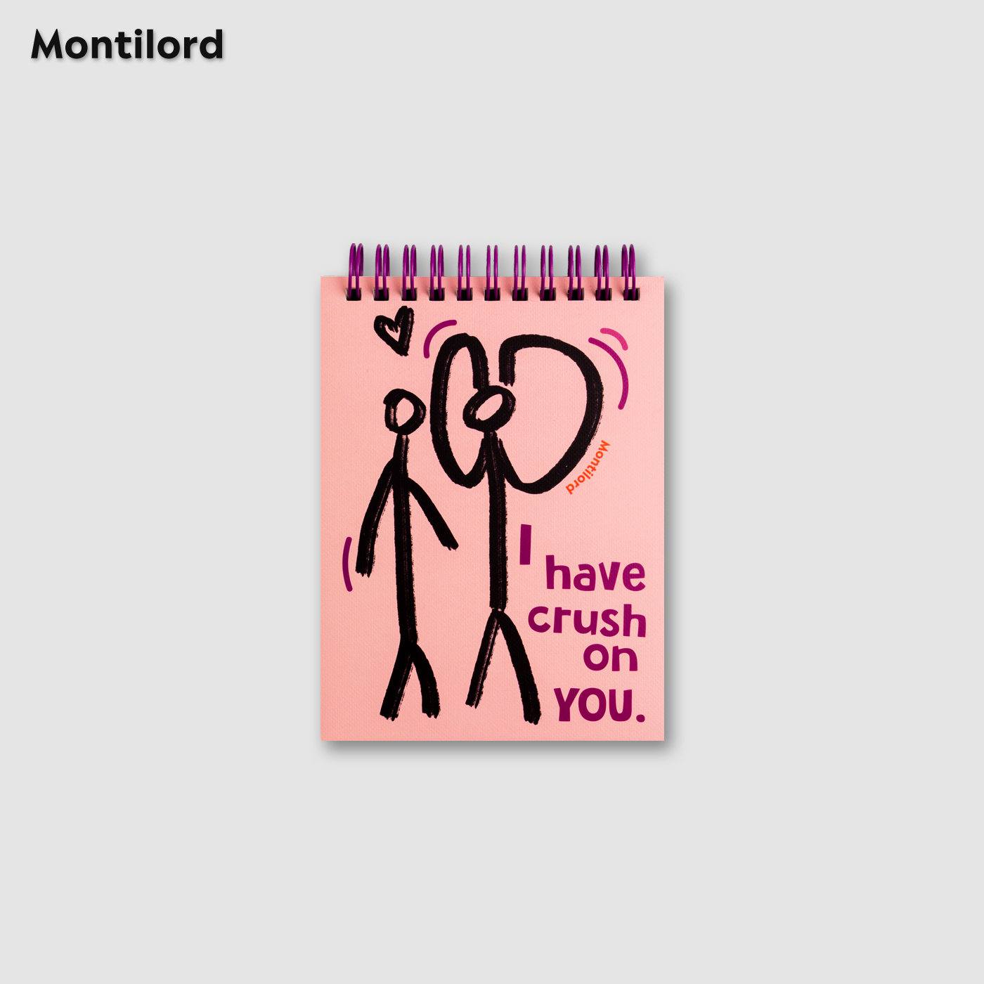 Montilord上翻线圈本A6横线