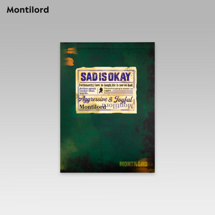 『Montilord』B6随记本 厚纸 sad is okay 空白 书写护眼高效随身便携简约防水好写顺滑网红草稿 文具电教/文化用品/商务用品 笔记本/记事本 原图主图