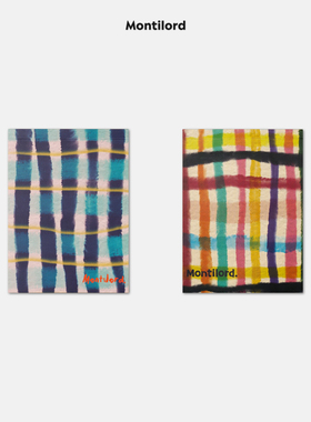 『Montilord』随记本A6厚纸PLUS格空白随身便携简约好写顺滑ins风文具网红漂亮拍照背景样板口袋高颜值小本本