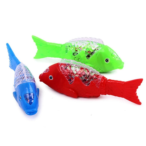 Новая электрическая проекция рыба в середине -фестиваль фестиваль фестиваль музыкальный коктейль светящаяся игрушка Бесплатная рыба