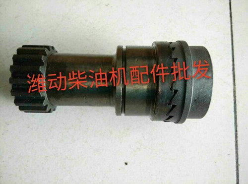 淄柴6170 8170中间轴+被动牙轮淄柴船用配件马达配件油泵潍柴动力