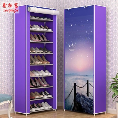 鞋架子防尘多规格收纳柜