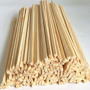 方条船模硬木木柱方木棒多型号改造冰棍细长棍子木棍用品手棒小方