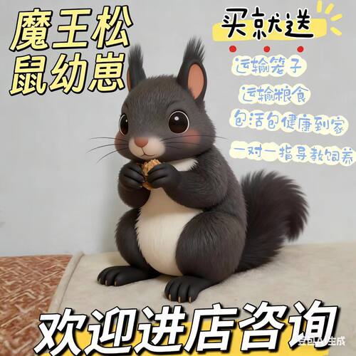 人工养殖魔王小鼠幼崽包活到家