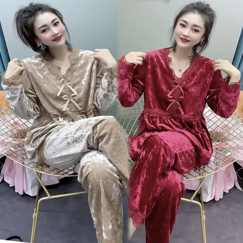 钻石绒高端气质大码宽松