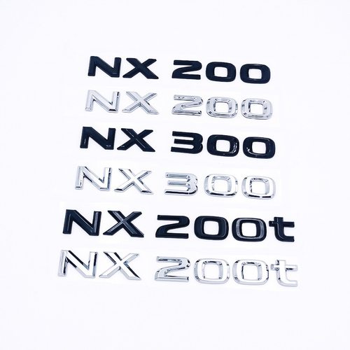 适用于雷克萨斯凌志NX200 NX200t NX300改装排量标尾标数字车标