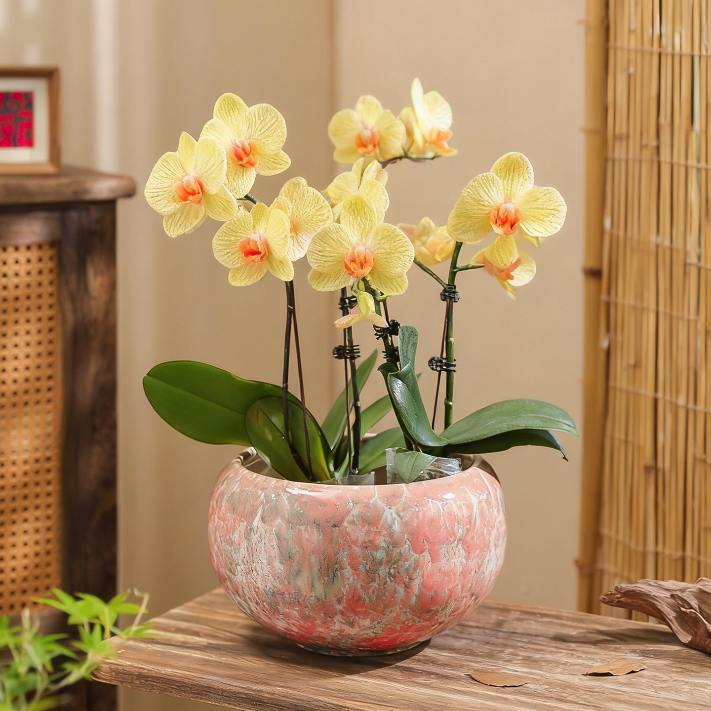 陶瓷花盆简约现代高级艺术感家用