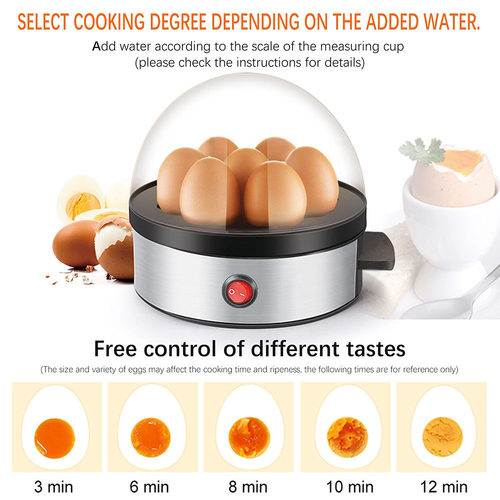跨境多功能煮蛋器 家用迷你蒸蛋器早餐蒸蛋机早餐机 egg boiler