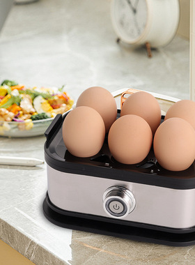 家用煮蛋器蒸蛋器 煮蛋器不锈钢鸡蛋机 蒸蛋机煮蛋器egg boiler