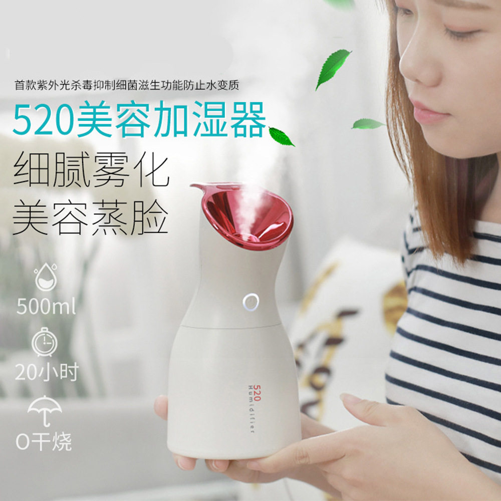 蒸脸器美容保湿补水仪家用精油香熏仪手持喷雾仪加湿器消毒喷雾器
