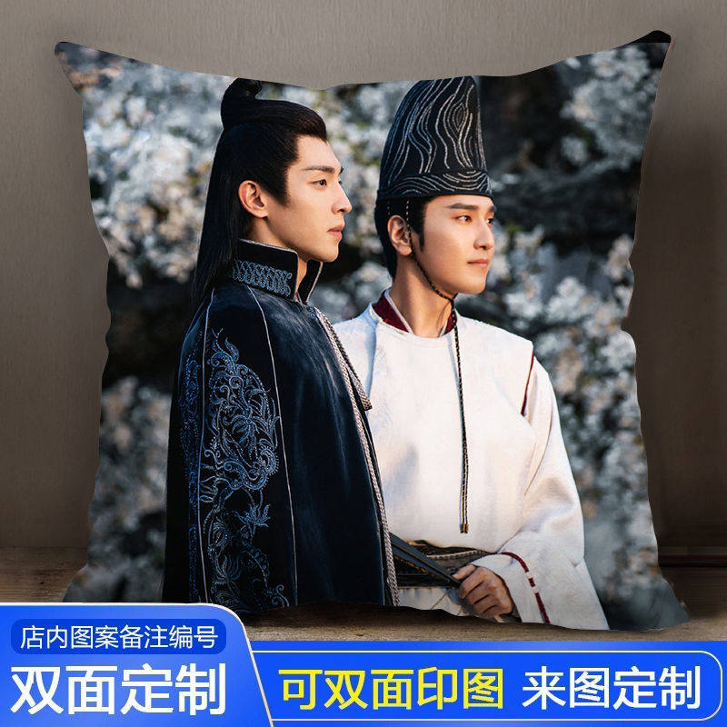 电影晴雅集周边邓伦抱枕头被子两用博雅同款午睡沙发