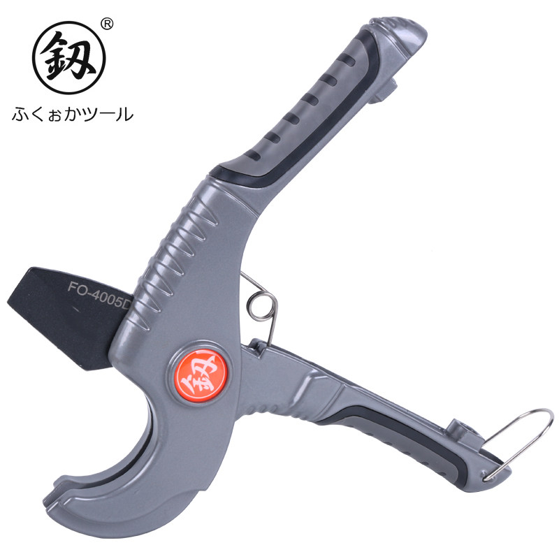 福冈工具快剪管子割刀ppr水管剪刀专业管切刀pvc切管器35mm