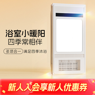 浴霸风暖照明排气扇一体卫生间浴室浴霸灯吊顶