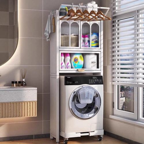 雅贝洛洗衣机置物马桶上方收架子