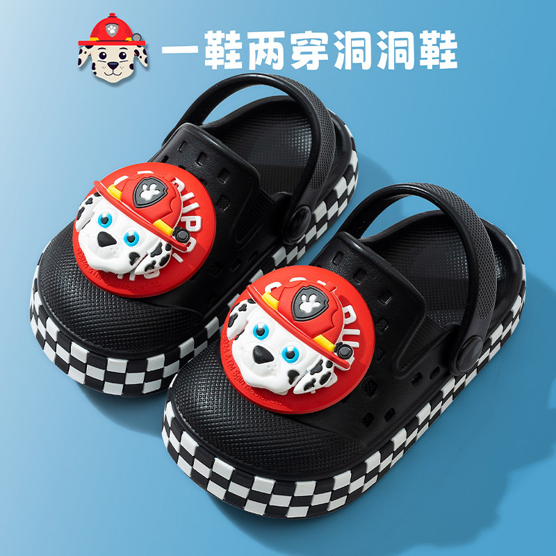汪汪队男童凉拖鞋夏季新款防滑儿童海边沙滩鞋男孩外穿中小童凉鞋