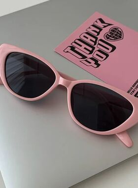 New Pink Women Cat Eye Sunglasses Retro Premium Sun Glasses