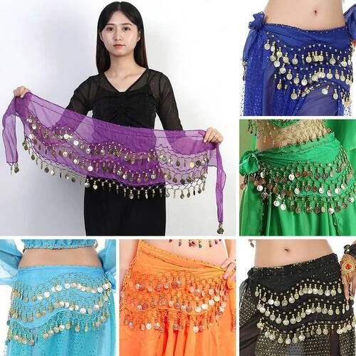 Thailand/India/Arab Dancer Skirt Women Sexy Belly Dance Hip