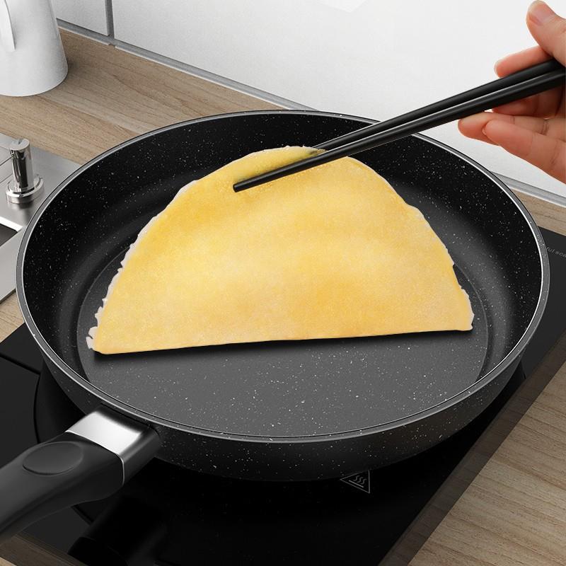 A non-stick frying pan domtic frying pan steak fry egg pan