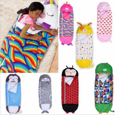 Children's sleeping bag models children's anti-kicking sleep