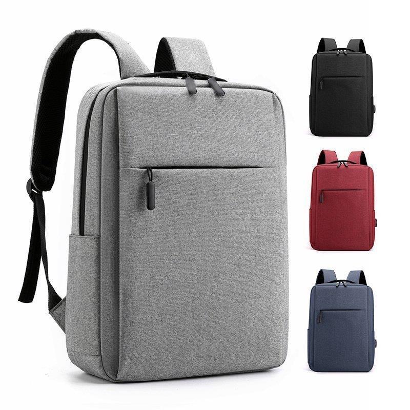 Men Women Travel USB Charging Laptop Bag Backpack电脑包