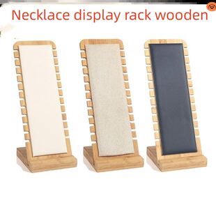 Bamboo Jewelry Display Stand Necklace Display Stand Wooden M