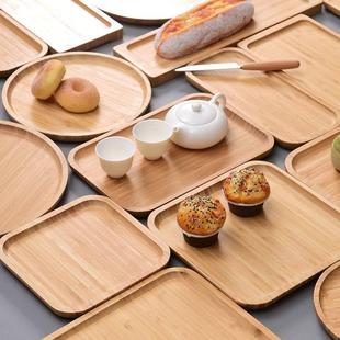 high quality Hotel wooden tray solid wood tray rectangular