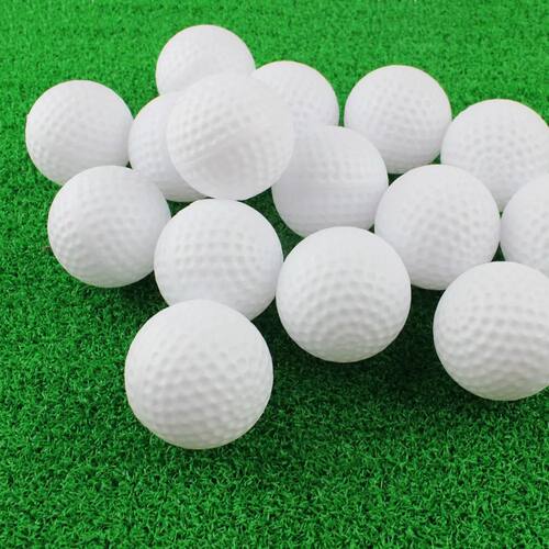 10PCS Golf Balls Elastic Indoor Outdoor Practice Training Go