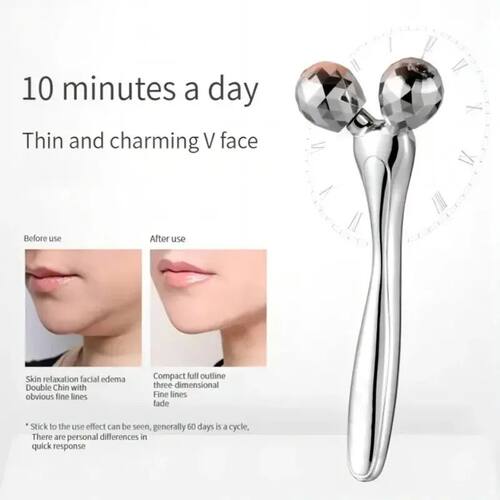 3D Facial Roller Massage V Shape Face Lifting Massage Lift F