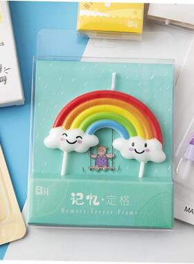 Birthday candls local gold bright gold pncil candl long