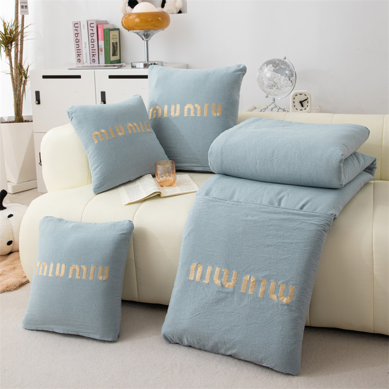 全棉！抱枕被子两用午睡汽车毯子二一车用办公室靠背枕头空调被,居家布艺,抱枕被,淘宝优惠券,粉丝福利购,淘宝优惠卷