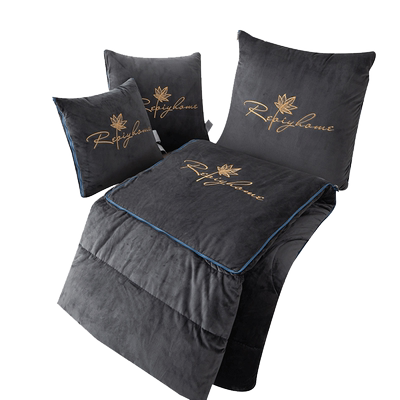 A类加厚|婴儿绒抱枕被子两用